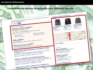 11
Les bases du référencement
Comprendre les moteurs de recherche pour référencer son siteComprendre les moteurs de recherche pour référencer son site
 