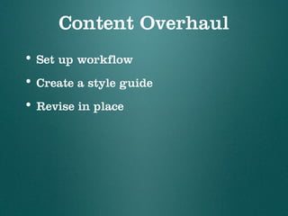 Term Management Tools
 