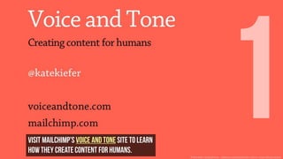 © Kate Kiefer Lee/MailChimp –slideshare.net/katekiefer/kkl-c-sforum(used with permission)  