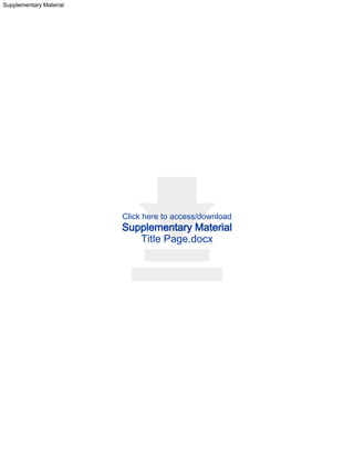 Supplementary Material
Click here to access/download
Supplementary Material
Title Page.docx
 
