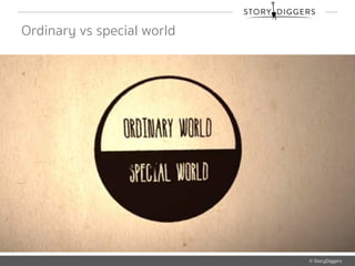 © StoryDiggers
Ordinary vs special world
 