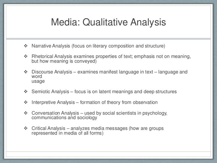 Sociological Content Analysis Research Paper Starter