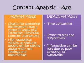 Content analysis | PPTX