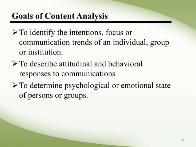 WHAT IS CONTENT ANALYSIS IN QUANTITATIVE RESEARCH visual data 6