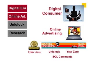 Content Analysis Uniqlock