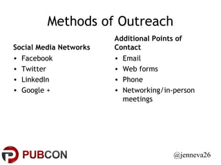 Content and Outreach strategy | PPT