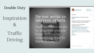 Double Duty
Inspiration
&
Traffic
Driving
 