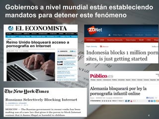 4
Gobiernos a nivel mundial están estableciendo
mandatos para detener este fenómeno
 