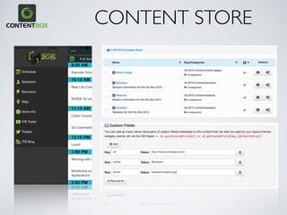 CONTENT STORE
 