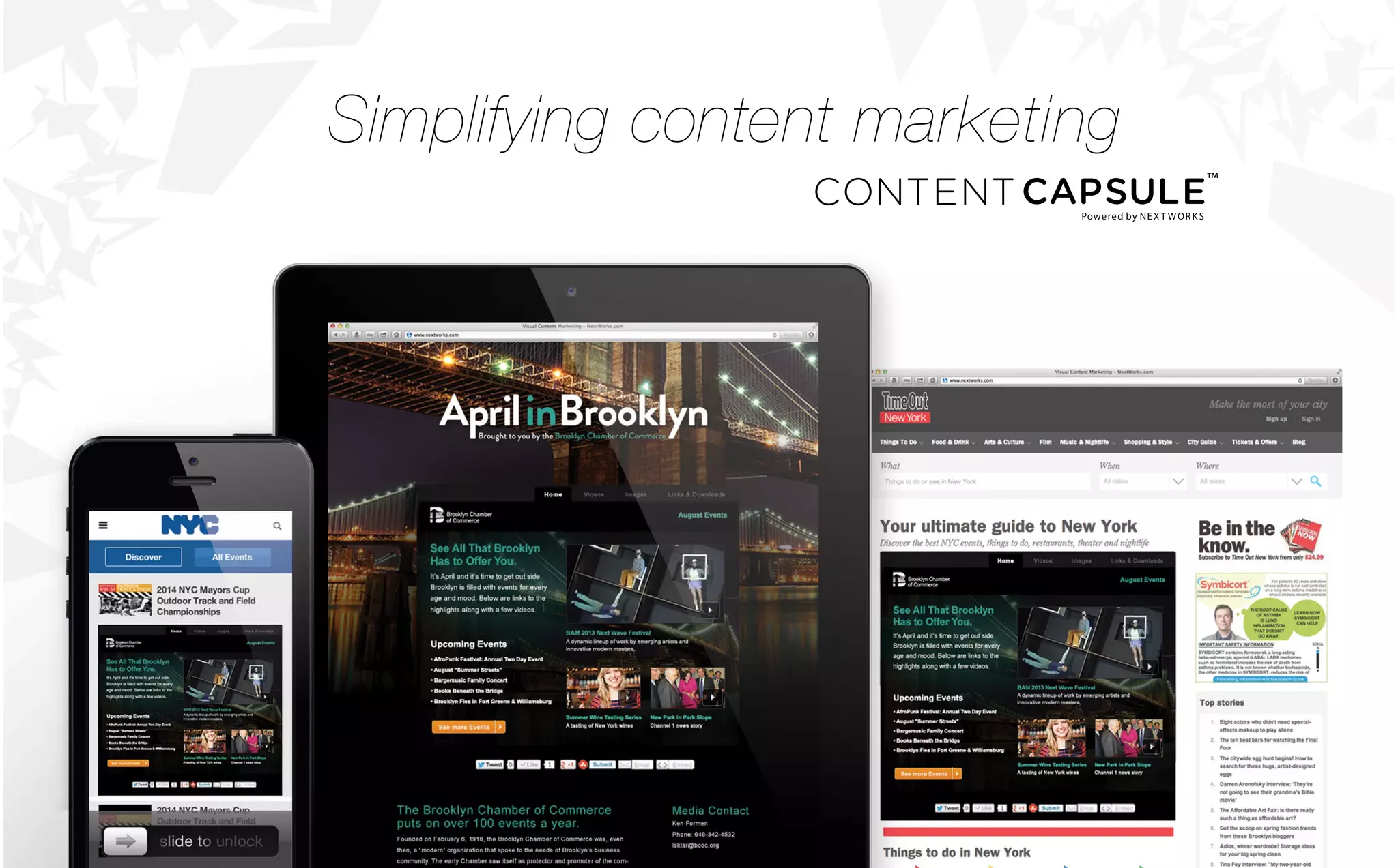 Simplifying content marketing
 