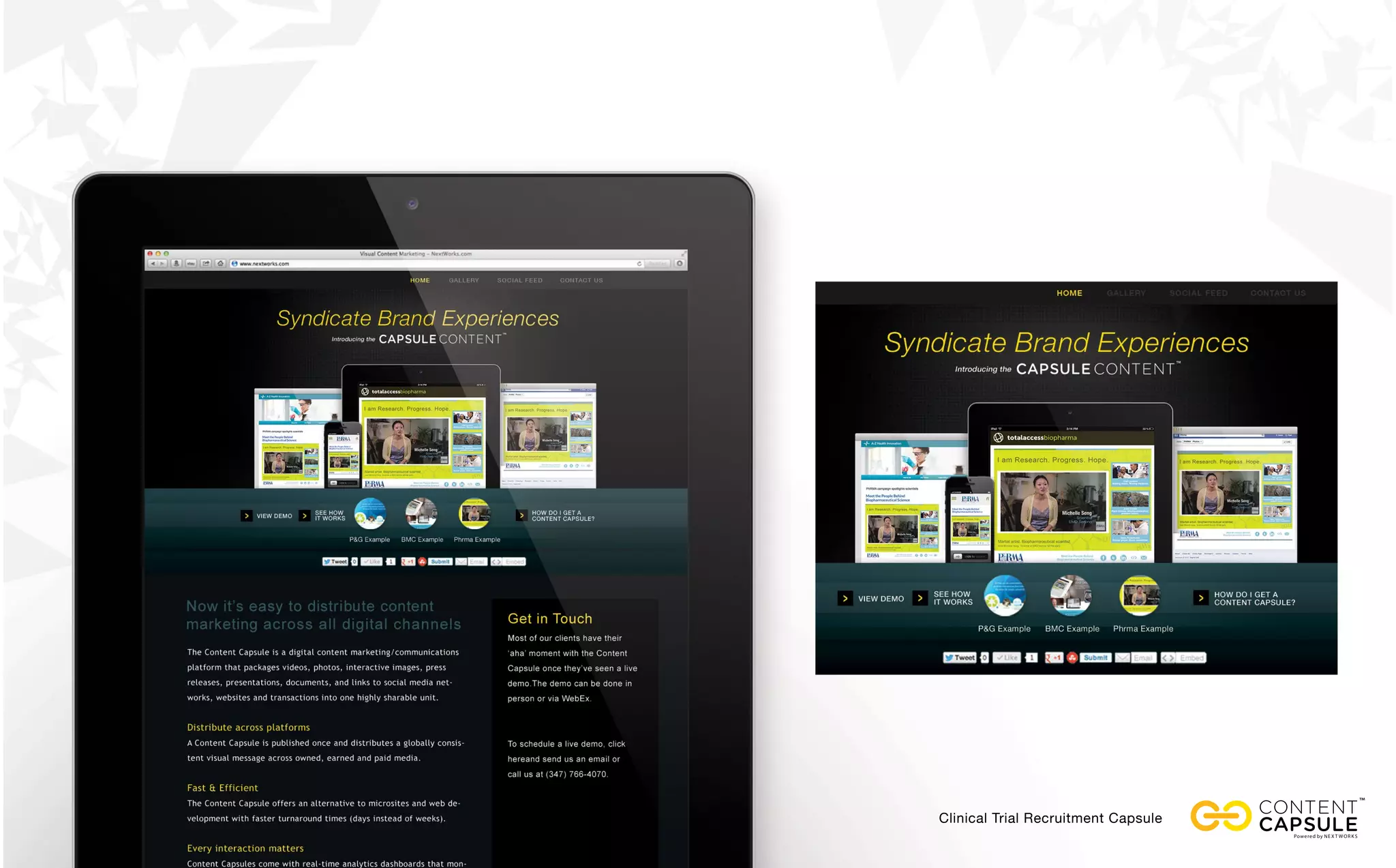 Clinical Trial Recruitment Capsule
 