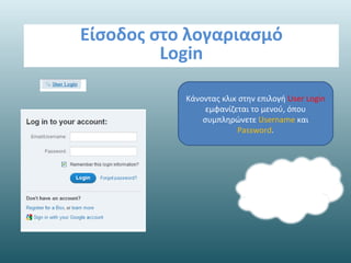 Content cloud management στην box net