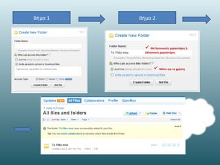 Content cloud management στην box net