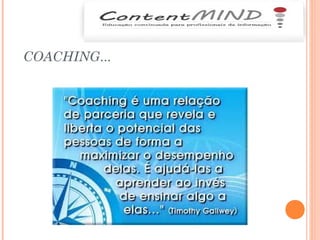 COACHING...
 