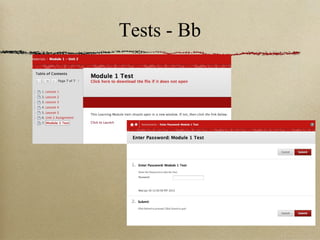 Tests - Bb
 