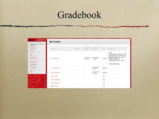 Gradebook
 