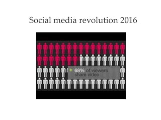 Social media revolution 2016
 