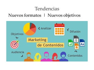 Tendencias
Nuevos formatos | Nuevos objetivos
 