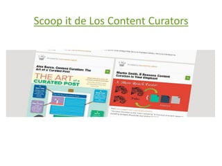 Scoop it de Los Content Curators
 
