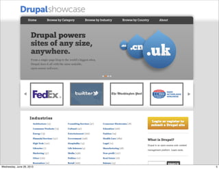 5Wednesday, June 26, 2013
 