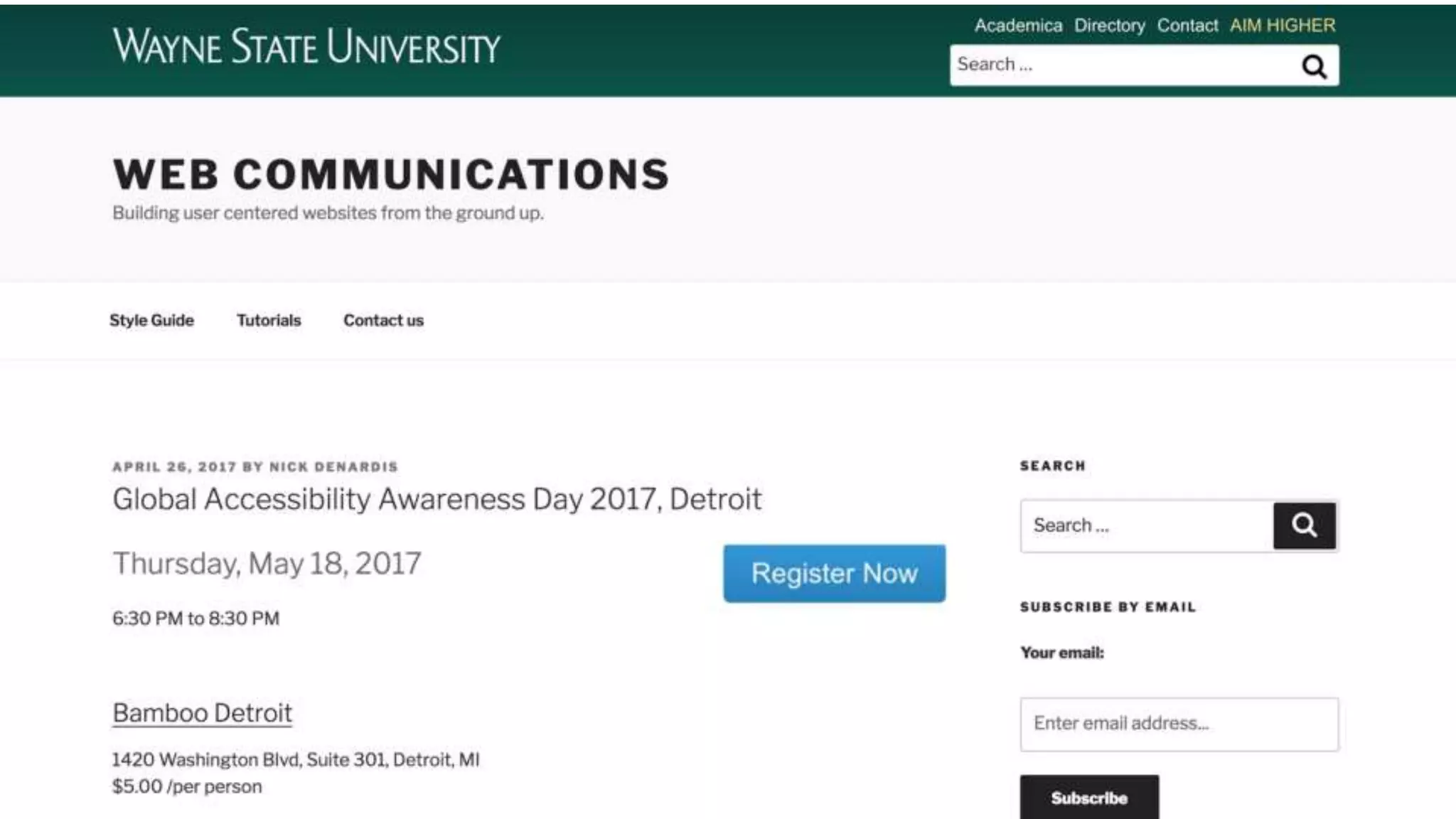 OHO INTERACTIVE
Pre-training
Invite people from across campus to listen to webinars from
industry experts, or even invite a local professional or alum in
the field to come and speak.
Check if your institution offers free access to Lynda.com online
training, and hand-pick relevant modules to promote.
 