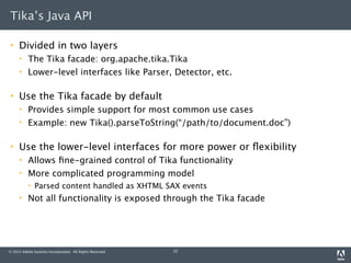 Content extraction with apache tika | PPT