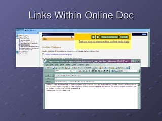 Links Within Online Doc 