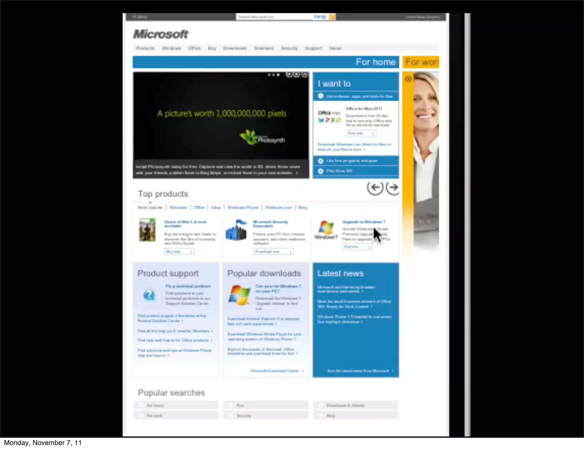 Monday, November 7, 11
 