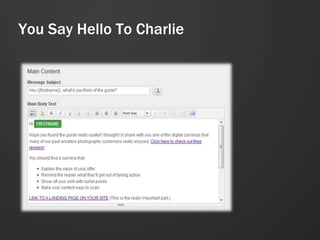 You Say Hello To Charlie
 