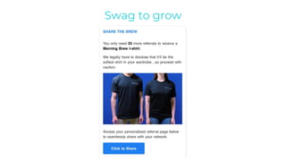Swag to grow
 