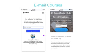 E-mail Courses
 
