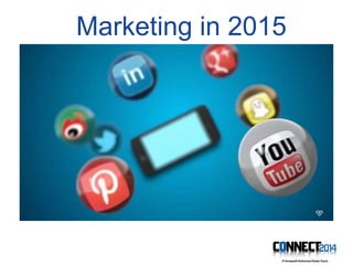 Marketing in 2015
 