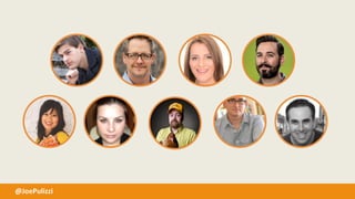 B A C K YA R D P O U LT RY T E A C H I N G
@JoePulizzi
 