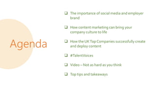 Content Inspiration to Supercharge your Employer Brand Slide 2