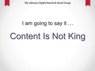 ContentSocialization
Optimization
Promotion
You Must Help Content Stand Out
 