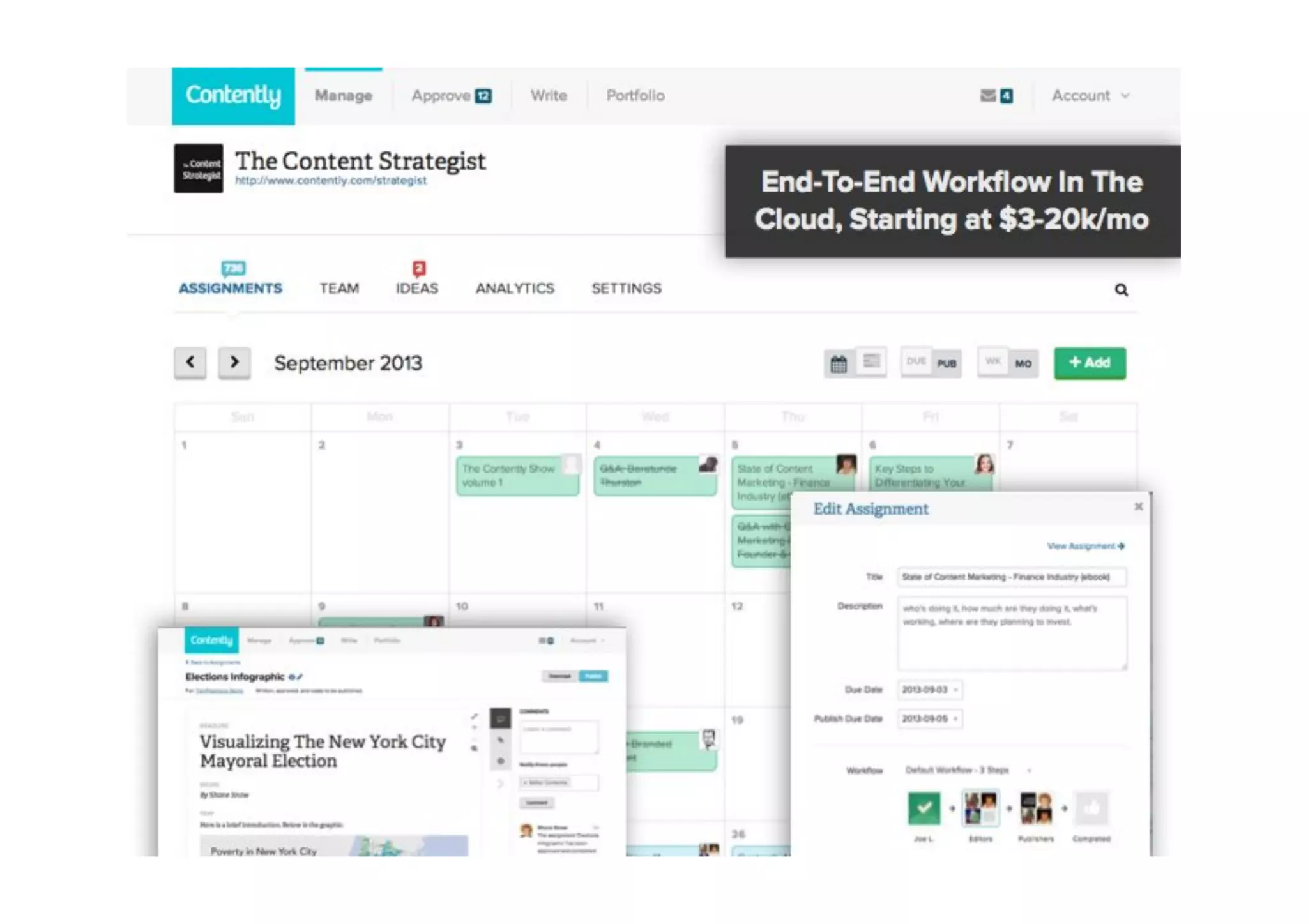 Contently Pitch Deck