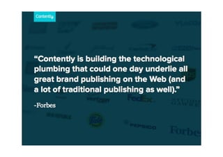 Contently Pitch Deck