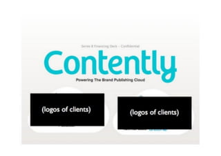 Contently Pitch Deck - not a template