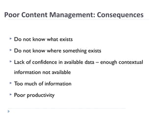 Content management