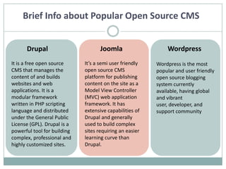 Content Management System | PPTX