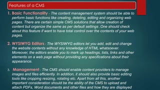 Content Management System | PPTX