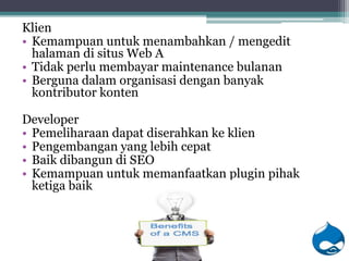 Content management system Drupal | PPTX