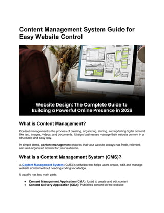 Content Management System Guide for Easy Website Control.docx