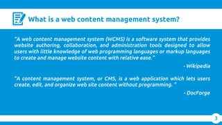 Content Management Systems | PPT