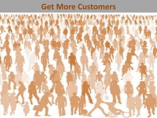 Get More Customers
 