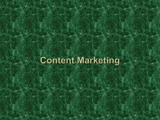 What is Content Marketing?