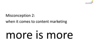 Content Marketing - Beyond the Bullshit