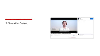 8. Share Video Content
 