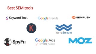 Best SEM tools
 