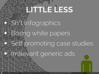 Photo by Intersection Consulting - Creative Commons Attribution-NonCommercial License http://www.flickr.com/photos/32119772@N03

Created with Haiku Deck

 